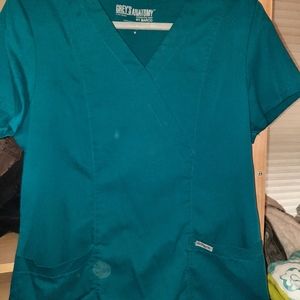 Grey's Anatomy Teal Scrubs